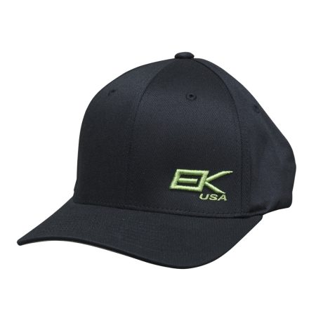 EK USA Flex Fit Hat – Black/Green