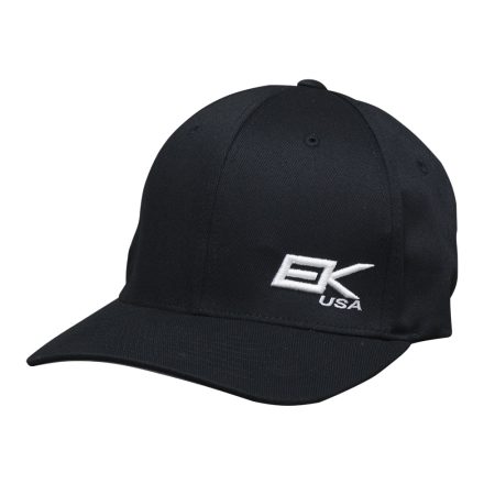 EK USA Flex Fit Hat – Black/White