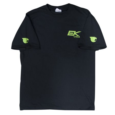 EK USA T-Shirt (100% Cotton) – Black/Green