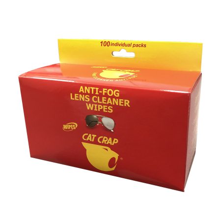 Lens Cleaner Anti-Fog Wipes 100/box