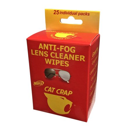 Lens Cleaner Anti-Fog Wipes 25/box