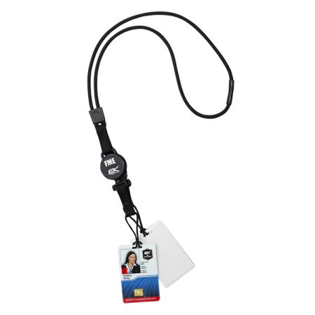 FME Secondary Retention Retractable Credential Holder