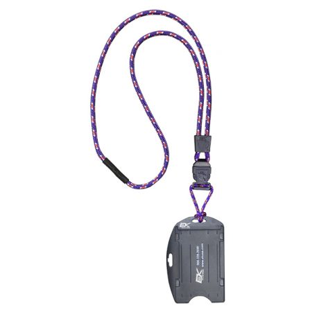 Dual Sided Smart Card Holder W/Detachable Credential Holder