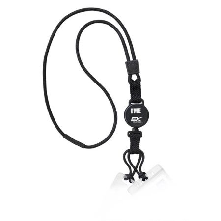 FME Metal Free Retractable Credential Holder w/Dual Soft End