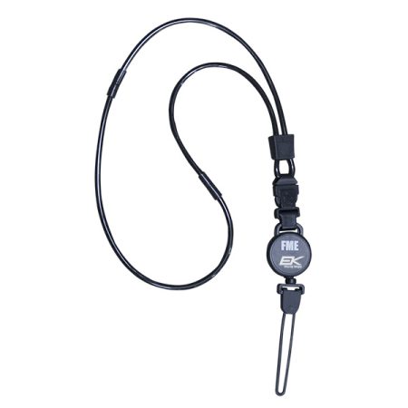Rubber Credential Holder W/ Retractable Reel & Soft End