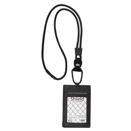 Shielded Ballistic Multi Card Holder w/Detachable Credential Holder